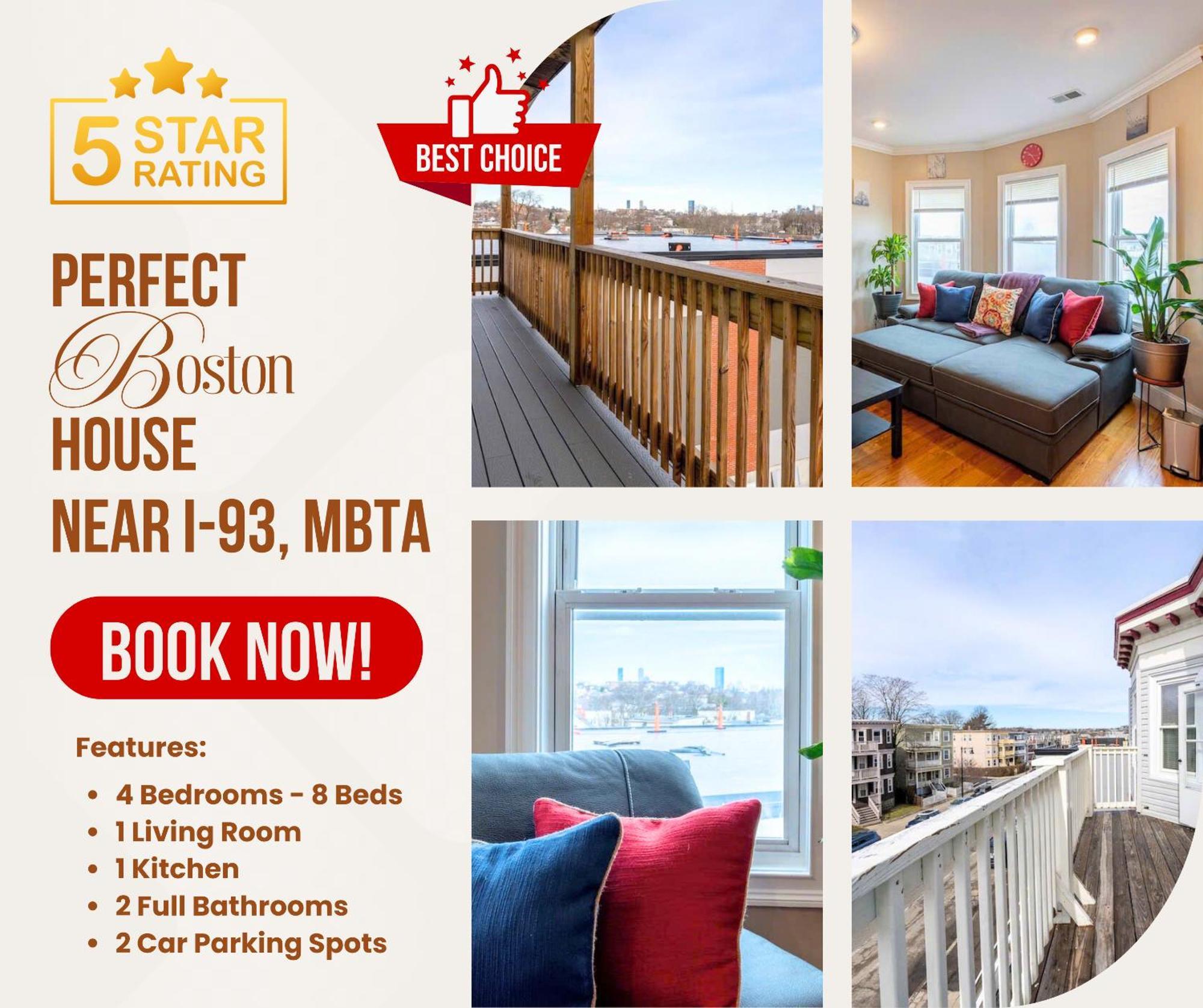 90 - 4Br Dorchester - Sleek Apt Near Marina Bay Boston Exteriér fotografie
